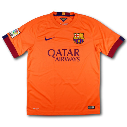 FC Barcelona 2014-15 Trikot auswärts Triple-Saison - 7/10 - [M]