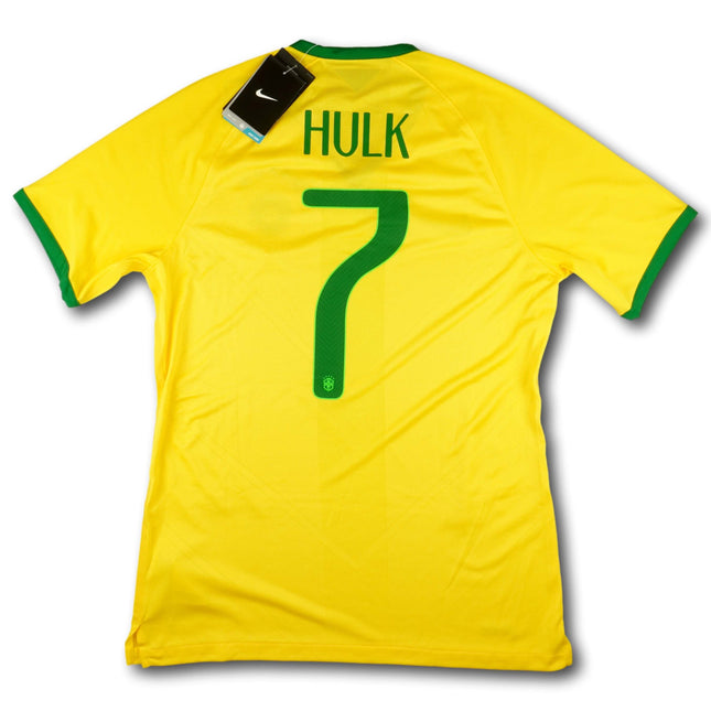 Brasilien 2014 Trikot heim Player Specs BNWT - HULK #7 - 10/10 - [M]