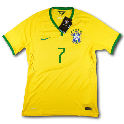 Brasilien 2014 Trikot heim Player Specs BNWT - HULK #7 - 10/10 - [M]