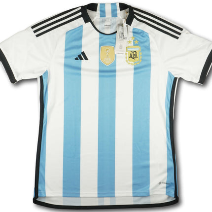 Argentinien 2022 Trikot heim WM-Sieger - BNWT - 10/10 - [L]