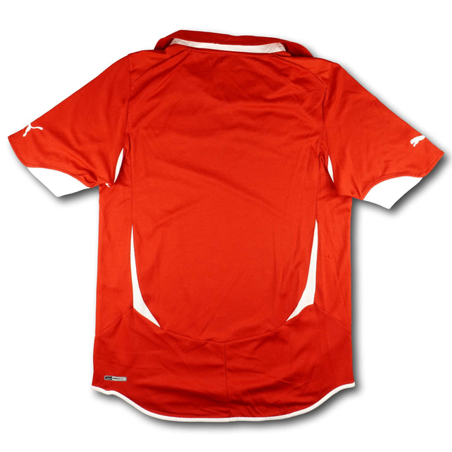 Schweiz 2010 Trikot heim Teamsigniert signiert vom Team - 9/10 - [M]