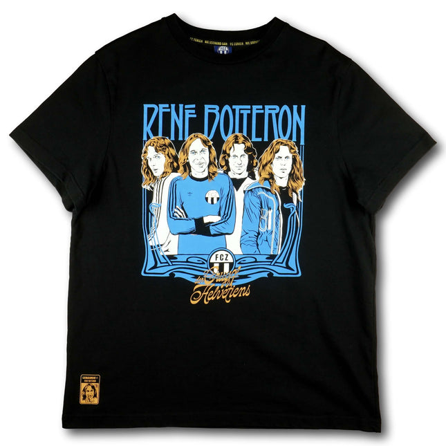 FC Zürich 2023-24 T-Shirt fan René Botteron Legände-Shirt - 9/10 - [M]