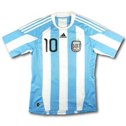 Argentinien 2010 Trikot heim messi #10 - 9/10 - [S]