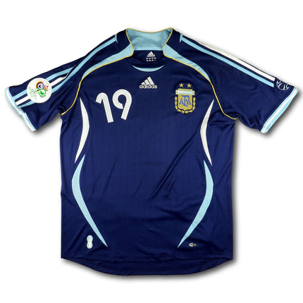 Argentinien 2006 Trikot auswärts - MESSI #19 - 8/10 - [L]