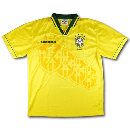 Brasilien 1994 Trikot heim Weltmeister - 8/10 - [XL]