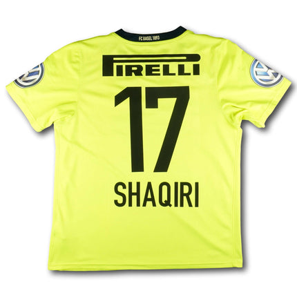 FC Basel 2009-11 Trikot auswärts Meistersaisons - SHAQIRI #17 - 8/10 - [M]