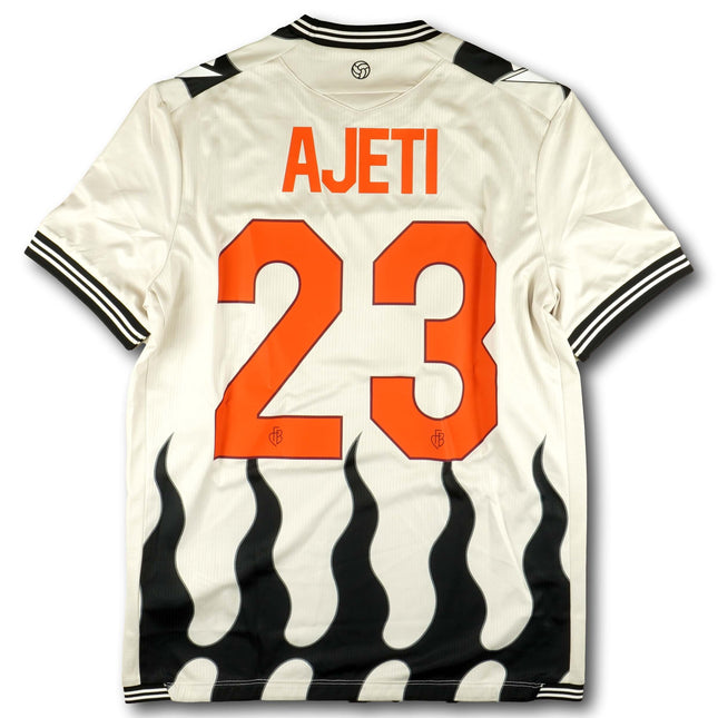 FC Basel 2024-25 Trikot auswärts Meistersaison - inkl. Hose - AJETI #23 - 9/10 - [M]