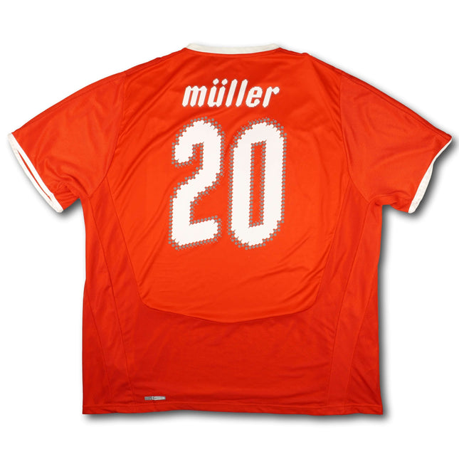 Schweiz 2008 Trikot heim - müller #20 - 8/10 - [XXL]