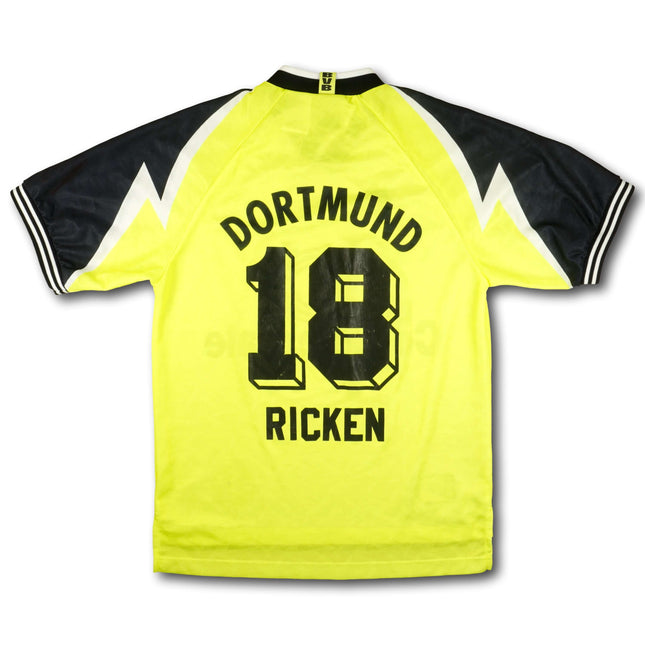 Borussia Dortmund 1995-96 Trikot heim Meistersaison - RICKEN #18 - 8/10 - [M]