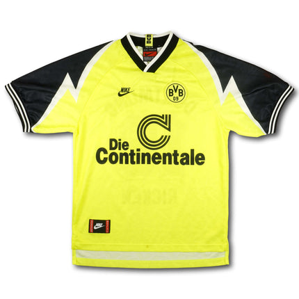 Borussia Dortmund 1995-96 Trikot heim Meistersaison - RICKEN #18 - 8/10 - [M]