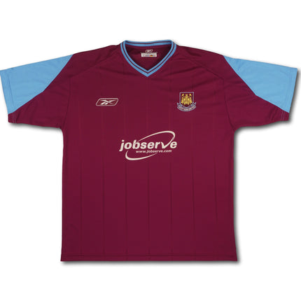 West Ham 2003-04 heim XL vintage Reebok