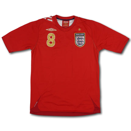 England 2006-08 heim S LAMPARD #8 Umbro