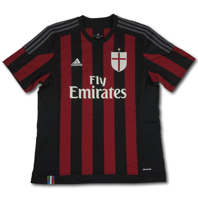 AC Milan 2015-16 heim XL L. ADRIANO #9 adidas