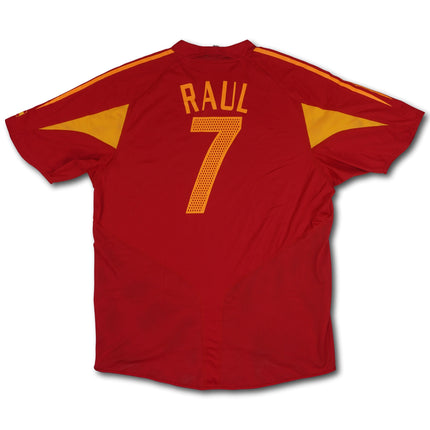 Spanien 2005-06 heim XL RAUL #7 adidas