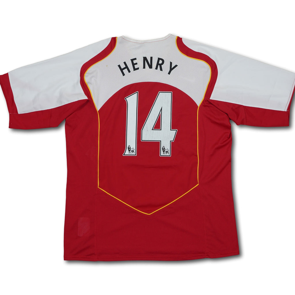 Original Fussballtrikot FC Arsenal 2004-05 heim XL HENRY #14 Nike
