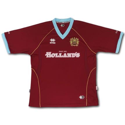 Burnley FC 2007-08 heim L Errea