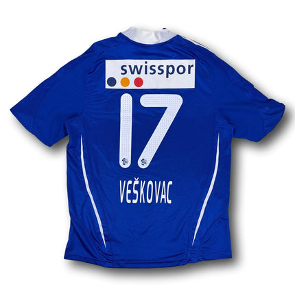 FC Luzern 2009-11 Heim adidas L VESKOVAC #17