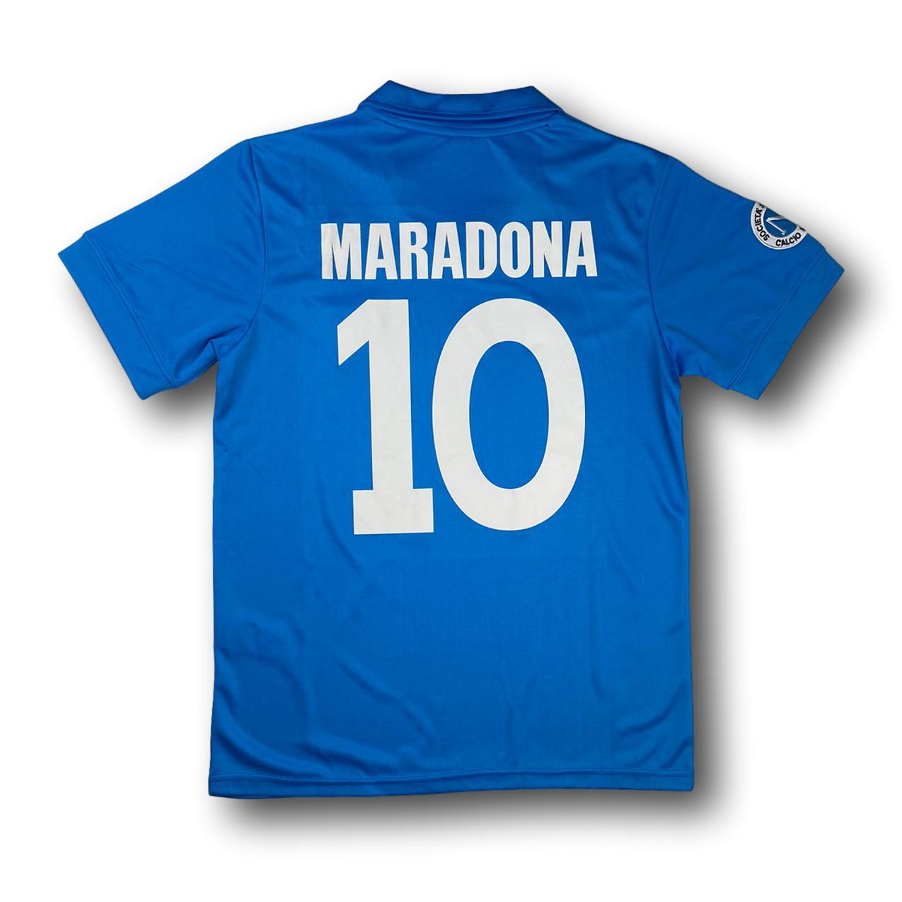 ウェア Napori No.10 MARADONA 87-88 ウェア Napori No.10 MARADONA 87-88 NWT Napoli 87/88 Away