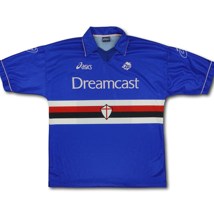 Sampdoria Genua 1999-00 heim L vintage asics