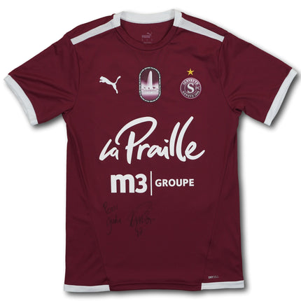Servette Genf 2021-22 heim S IMERI #17 signiert Puma