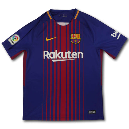 FC Barcelona 2017-18 Trikot heim Meistersaison - Messi #10 - 8/10 - [M]