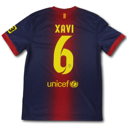 FC Barcelona 2012-13 Trikot heim Meistersaison - Xavi #6 - 8/10 - [M]