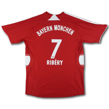 FC Bayern München 2007-08 Trikot heim Meistersaison - RIBÉRY #7 - 6/10 - [M]