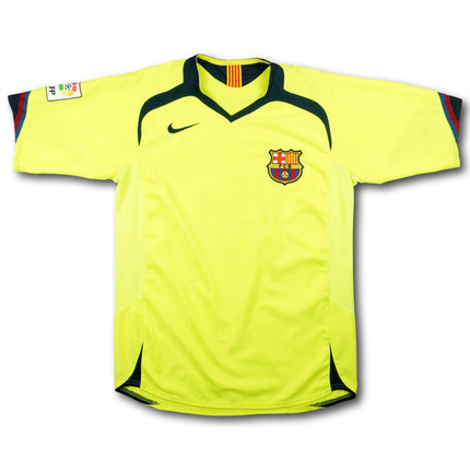 FC Barcelona 2005-06 Trikot auswärts Meistersaison & Champions League Sieger  - RONALDINHO #10 - 7/10 - [S]