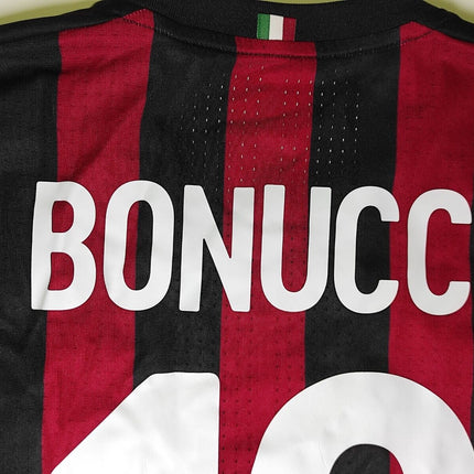 AC Milan 2017-18 heim XL BONUCCI #19 adidas