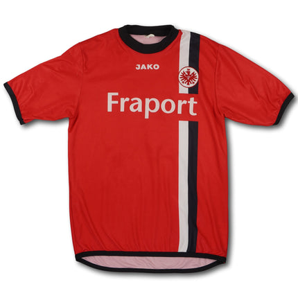 Eintracht Frankfurt 2005-06 heim M/L HUGGEL #30 vintage Jako