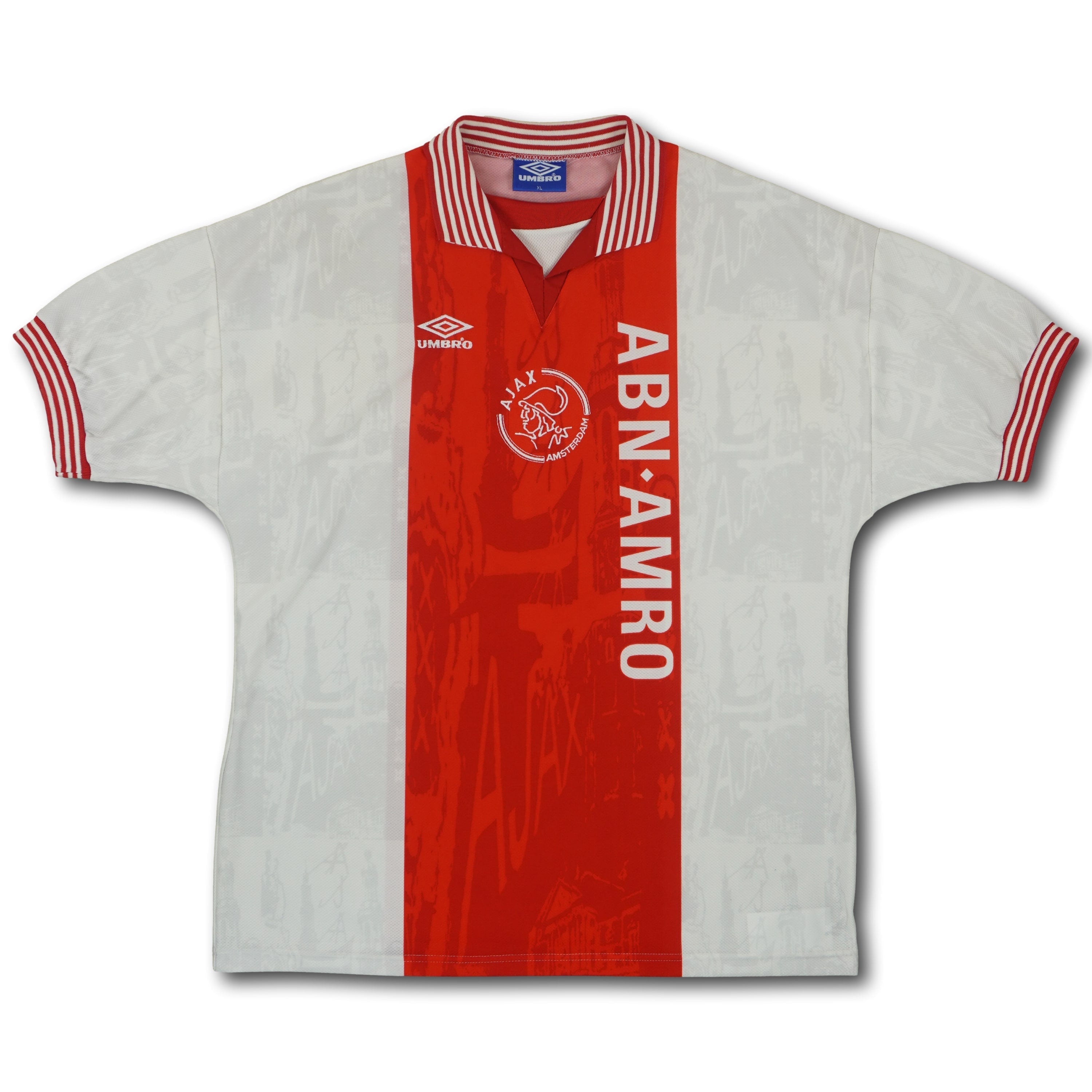 Vintage Umbro A.F.C. Ajax Amsterdam 1996-1997 Away Jersey Tee L Vintage Umbro A.F.C. Ajax Amsterdam 1996-1997 Away Jersey Tee L