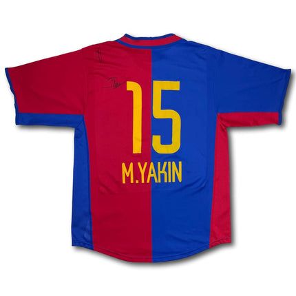 Trikot FCB 2002-04 Nike  M  M. Yakin #15