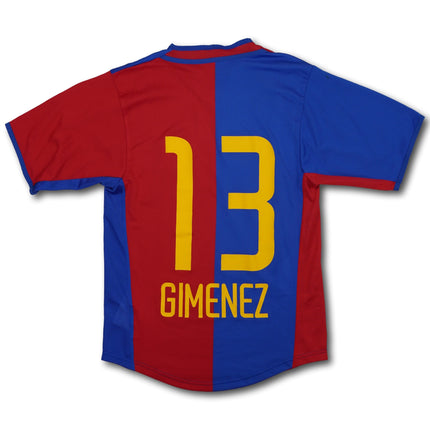 FC Basel 2002-04 Heim Nike XS GIMENEZ #13