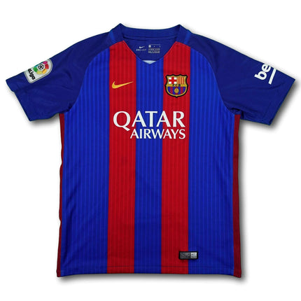 Trikot FC Barcelona - 2016/2017 - Kids L / 156 - Nike - Abbildung Vorderseite