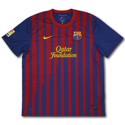 FC Barcelona 2011-12 heim XL XAVI #6 Nike