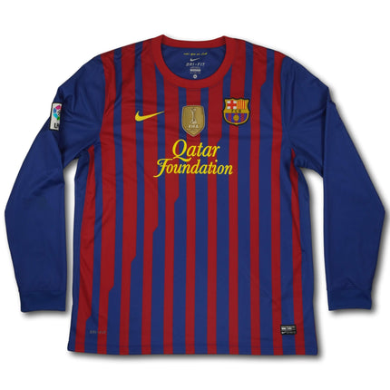 FC Barcelona 2011-12 heim XL PIQUE #3 Nike