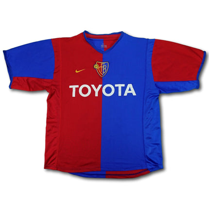 Trikot FC Basel - #10 H. Yakin - 2002/2004 - L - Nike - Abbildung Rückseite