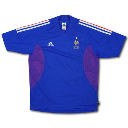 Frankreich 2002-04 heim M vintage adidas