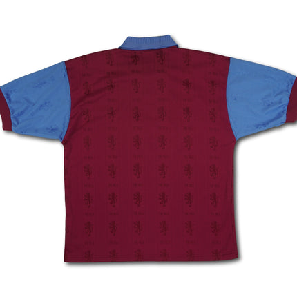 Aston Villa 1995-97 heim L vintage Reebok