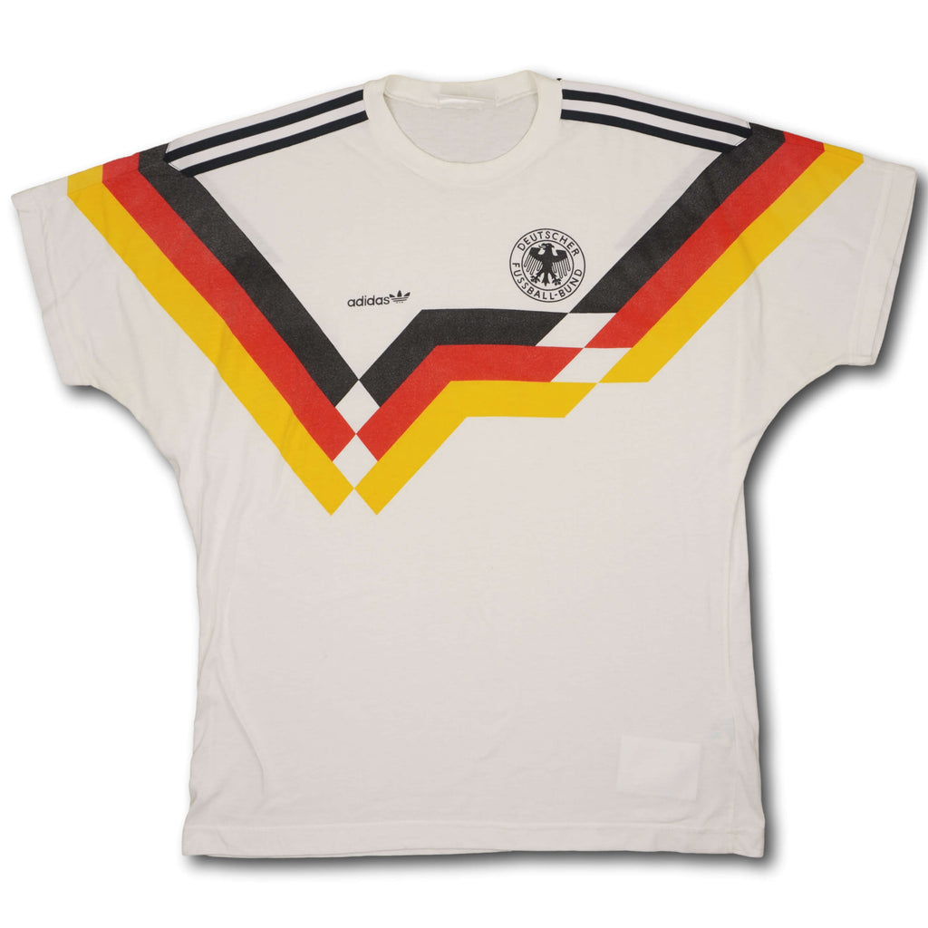 Original Fussballt-shirt Deutschland 1990-92 fan M vintage adidas