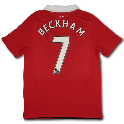 Manchester United 2010-11 heim m BACKHAM #7 Nike