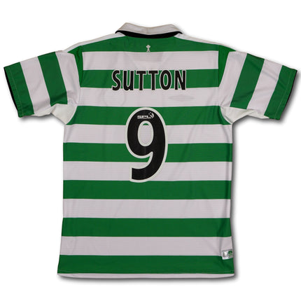 Celtic Glasgow 2004-05 Heim Umbro M sutton #9