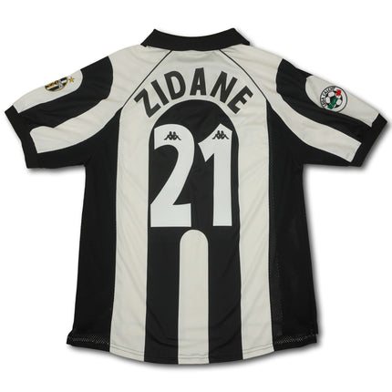 Juventus 1997-98 heim XL ZIDANE #21 vintage Juventus