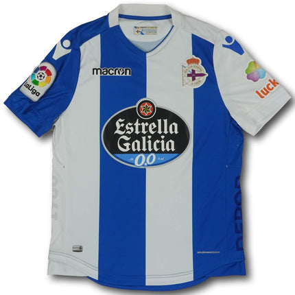 Deportivo La Coruña 2017-18 heim S SCHÄR #24 Macron