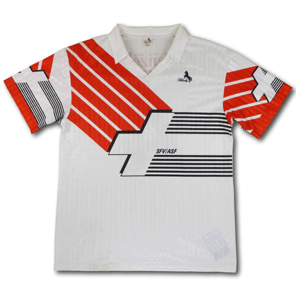 Schweiz 1990 Trikot auswärts inkl. Shorts - #4 - 8/10 - [L]