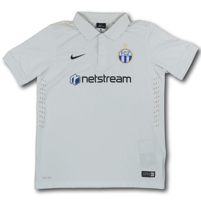 FC Zürich 2014-15 Trikot heim signiert vom Team - 7/10 - [Kids L]