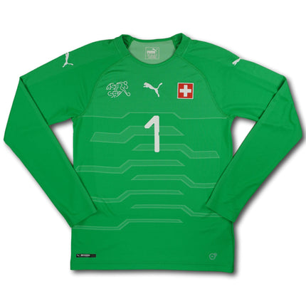 Schweiz 2018 Trikot torhüter - L/S - Sommer #1 - 8/10 - [S]