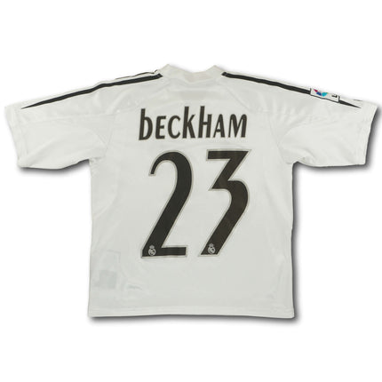 Real Madrid 2004-05 Trikot heim - Beckham #23 - 6/10 - [Kids S]