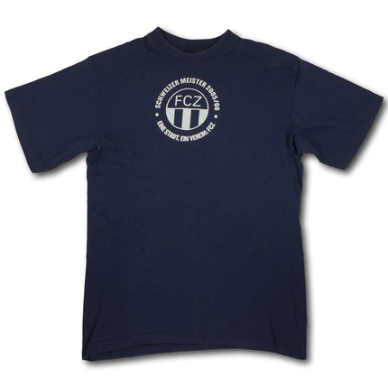 FC Zürich 2006 T-Shirt fan Meistersaison - 7/10 - [M]