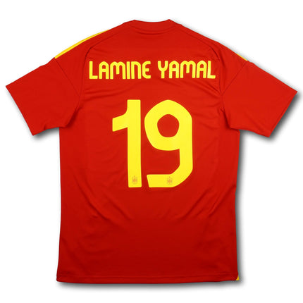 Spanien 2024 Trikot heim EM-Sieger - LAMINE YAMAL #19 - 9/10 - [M]